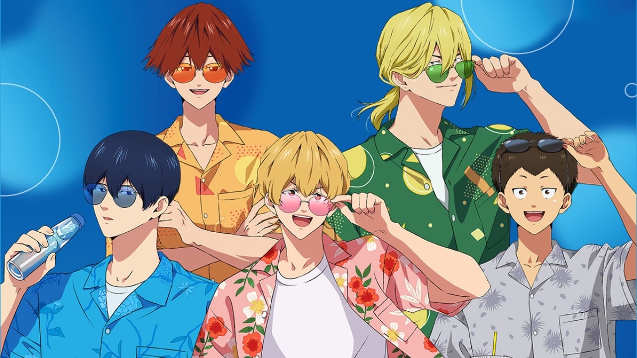 「忘却バッテリー×ローソン」7月15日よりコラボキャンペーン開催決定！アロハシャツを着た小手指1年生のクリアシートがもらえる