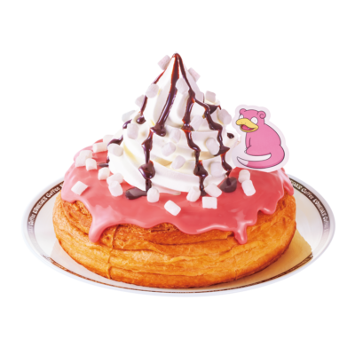 「ポケモン×コメダ珈琲」ヤドンのいちごチョコシロノワール