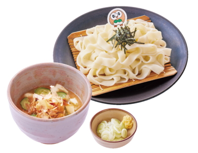 「ポケモン×コメダ珈琲」モクローの胡麻だれきしめん