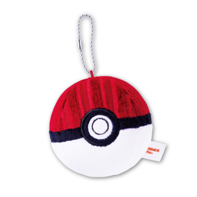 「ポケモン×コメダ珈琲」モンスターボールキーホルダー