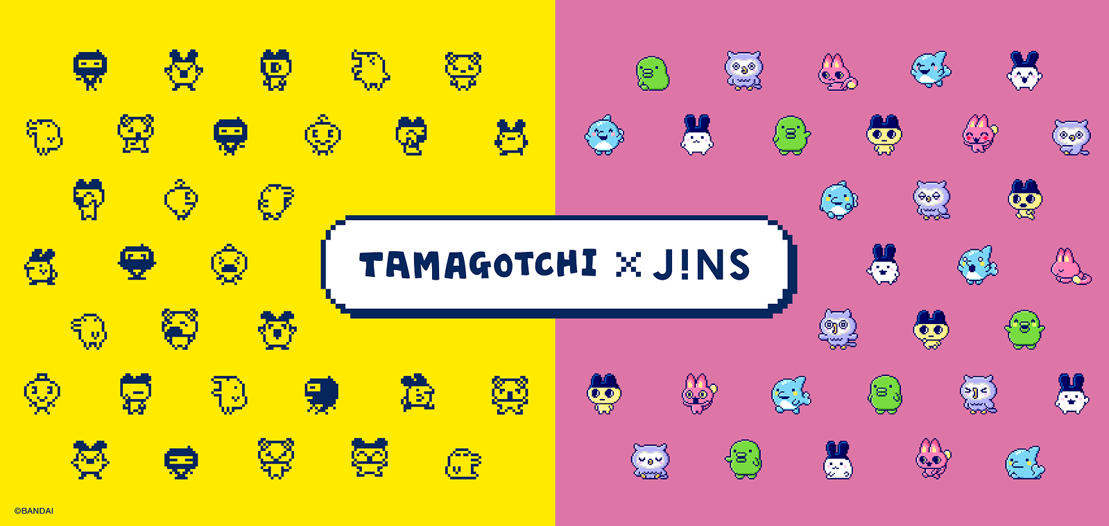 「たまごっち×JINS」コラボレーションメガネが発売決定！幅広い世代が楽しめる、ポップ＆可愛さ満載の商品に