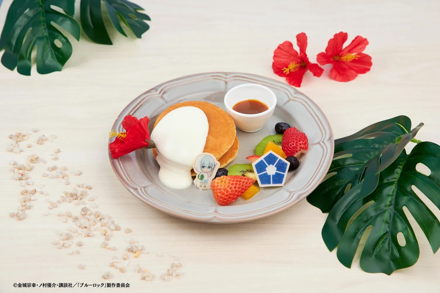 「ブルーロック×and GALLERY」トロピカルパンケーキ