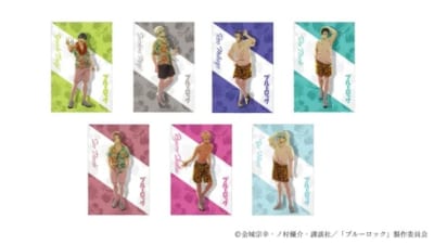 「ブルーロック×and GALLERY」ポストカード（前半）