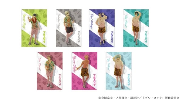 「ブルーロック×and GALLERY」ポストカード（前半）