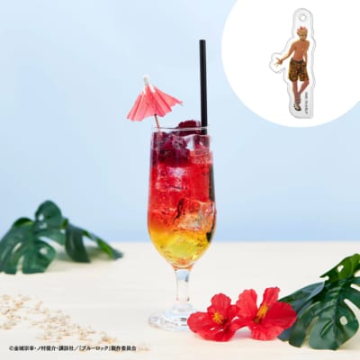 「ブルーロック×and GALLERY」士道のトロピカルドリンク