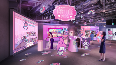「MY MELODY ♡ KUROMI GAME PLAZA」会場内イメージ