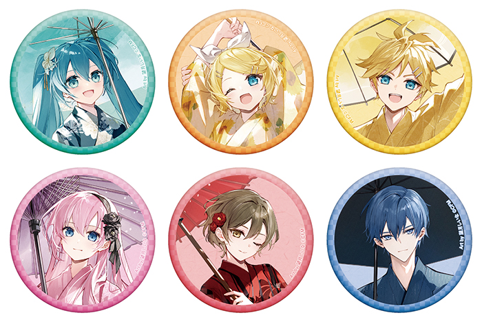 「『初音ミク』2025 SUMMER」キャラバッジコレクション