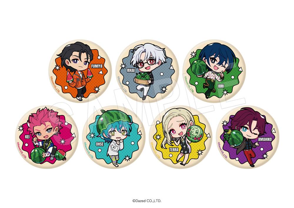 「カリスマ×ファミマ」トレーディング缶バッジ