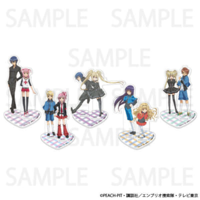 「しゅごキャラ！×ヴィレッジヴァンガード」ペアアクリルスタンド