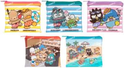 「サンリオ×スシロー」コラボ限定クリアポーチ
