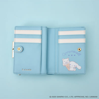 「サンリオ×&chouette」シナモロールコラボ　折財布