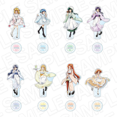 『マーメイドメロディーぴちぴちピッチ』POP UP SHOP　ホログラムアクリルフィギュア 和装メイドver.
