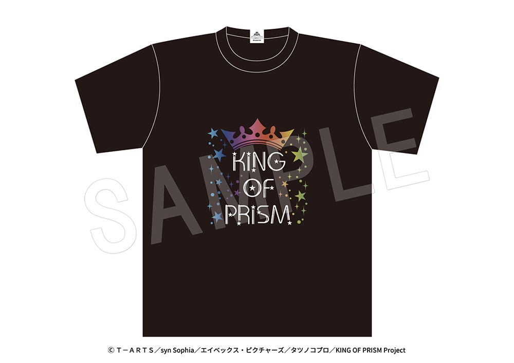 「KING OF PRISM POP UP SHOP in IKE女子キャラクター・マンガ祭」Tシャツ 応援上映ver.