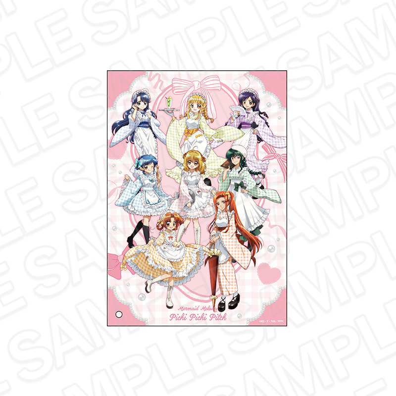 『マーメイドメロディーぴちぴちピッチ』POP UP SHOP ラメミニアクリルアート 和装メイド ver.