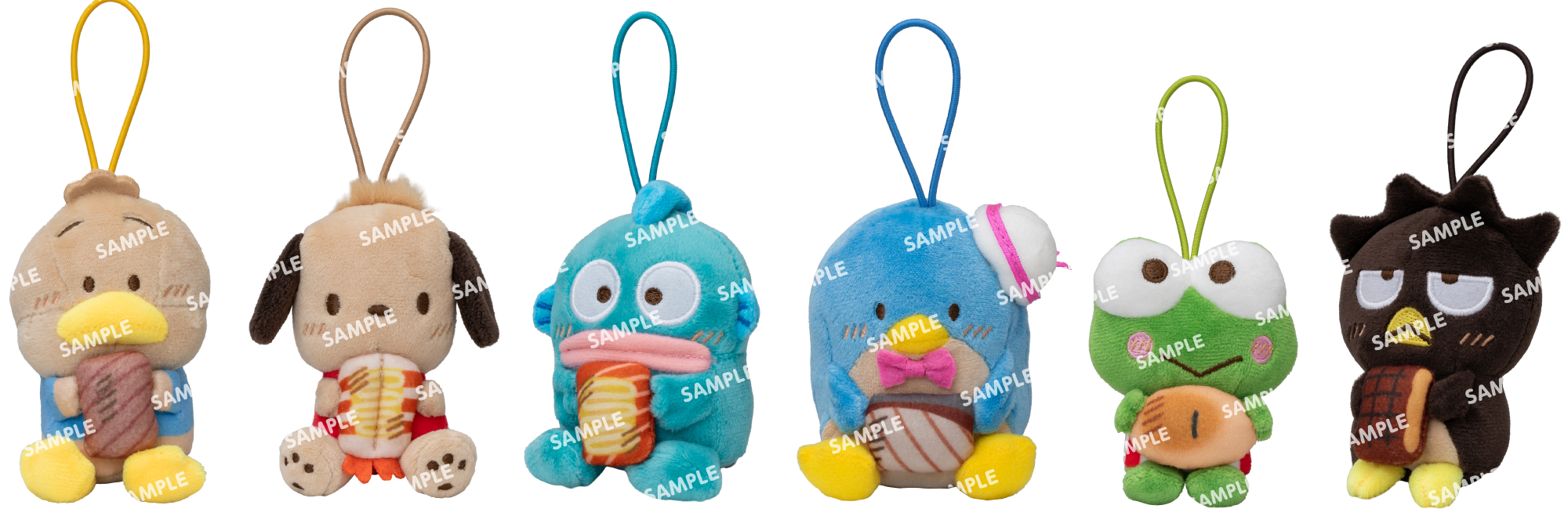 「サンリオ×スシロー」コラボ限定マスコット