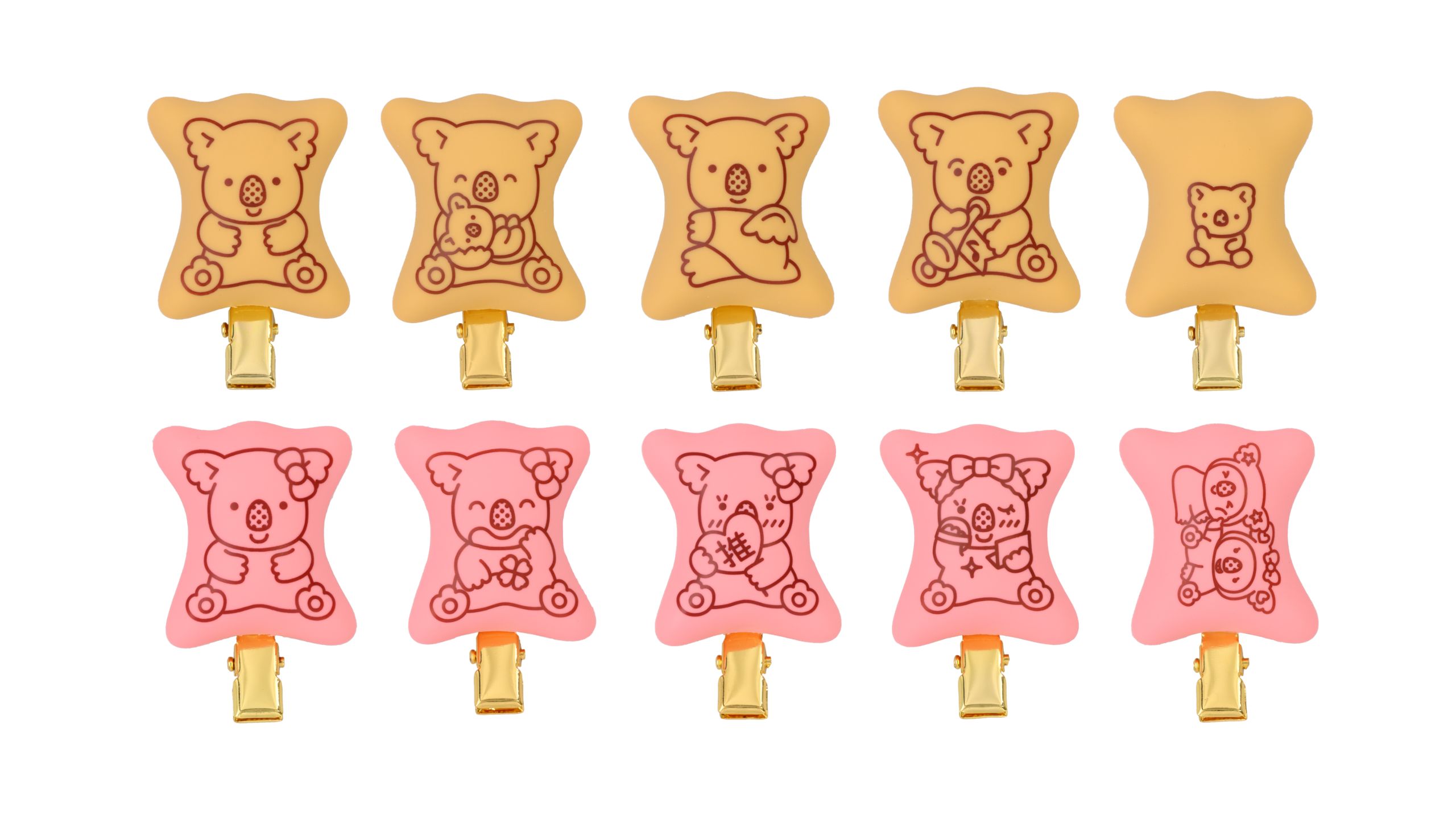 「コアラのマーチ×粧美堂」前髪クリップ