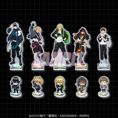 「忘却バッテリー サイバーパンクくじ」C賞 アクリルスタンドフィギュア全種セット