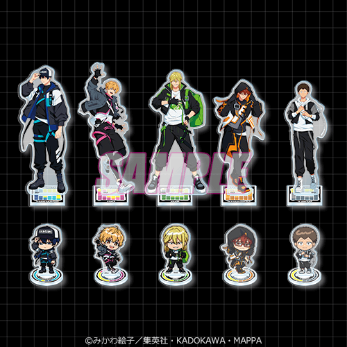 「忘却バッテリー サイバーパンクくじ」C賞 アクリルスタンドフィギュア全種セット