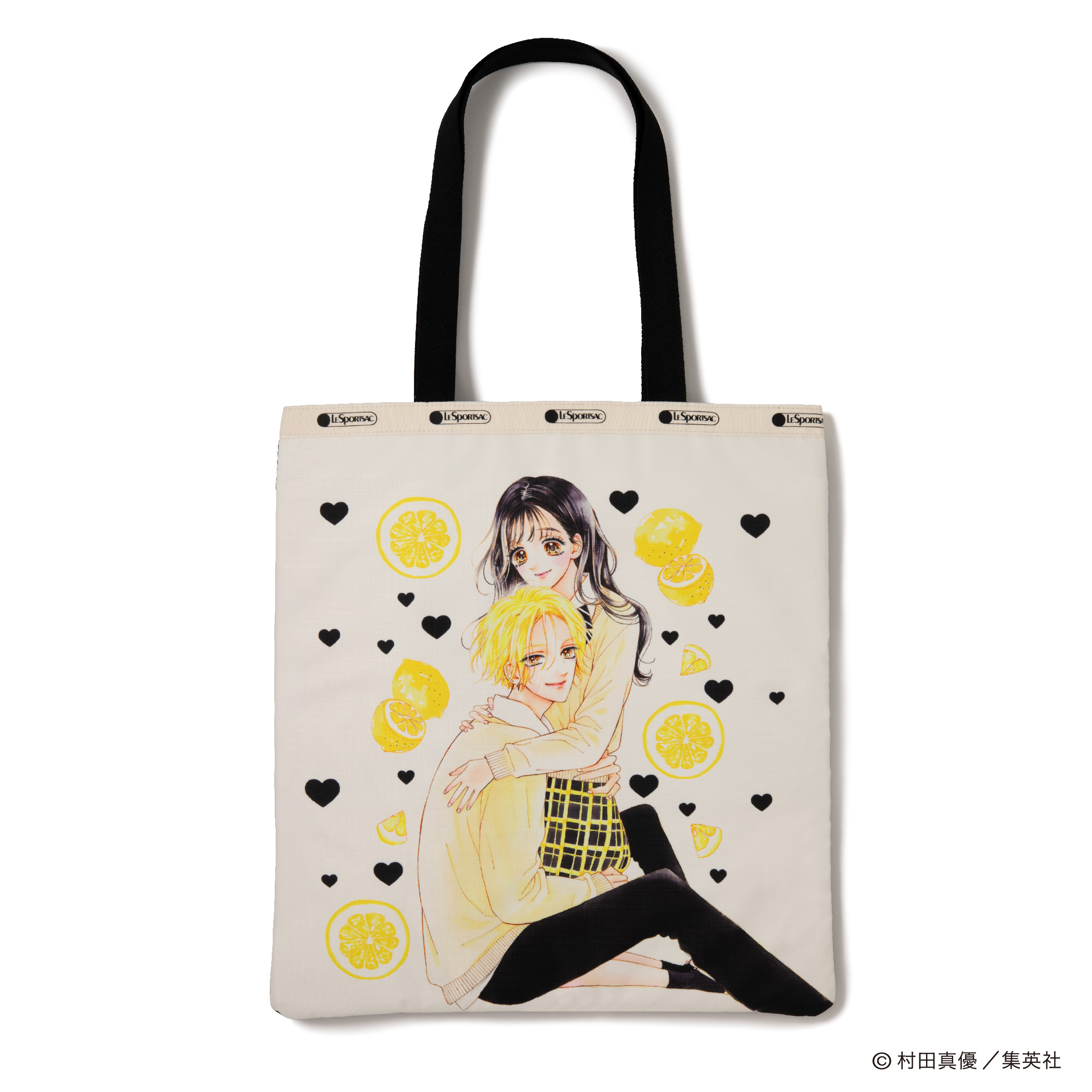 「りぼん×レスポートサック」『ハニーレモンソーダ』コレクション Large Emerald Tote