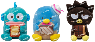 「サンリオ×スシロー」コラボ限定ぬいぐるみ（後半：全3種）