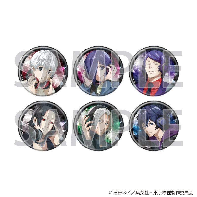 TVアニメ『東京喰種トーキョーグール』ポップアップショップ ホログラム缶バッジ