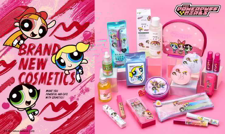 「パワーパフガールズ×PLAZA」コラボコスメが発売決定！韓国コスメの限定パッケージやポーチなどが大集合