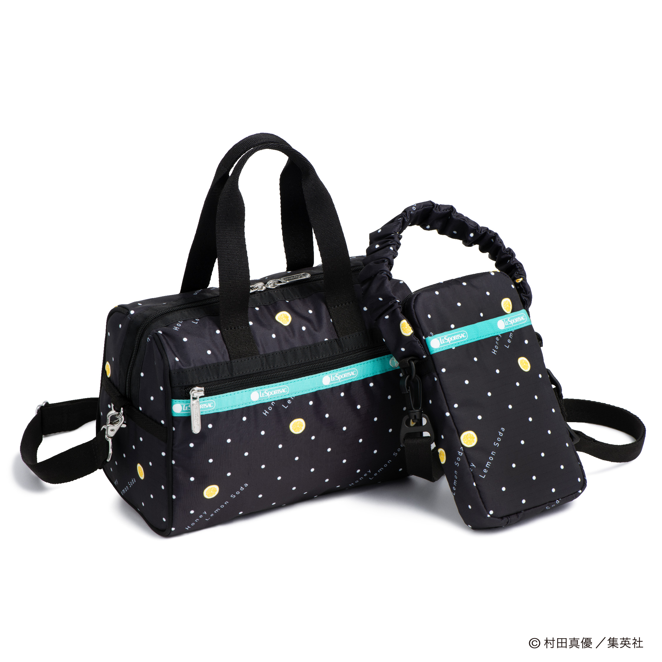 「りぼん×レスポートサック」『ハニーレモンソーダ』コレクション Everyday SM Satchel/GH Mini Phone Xbody