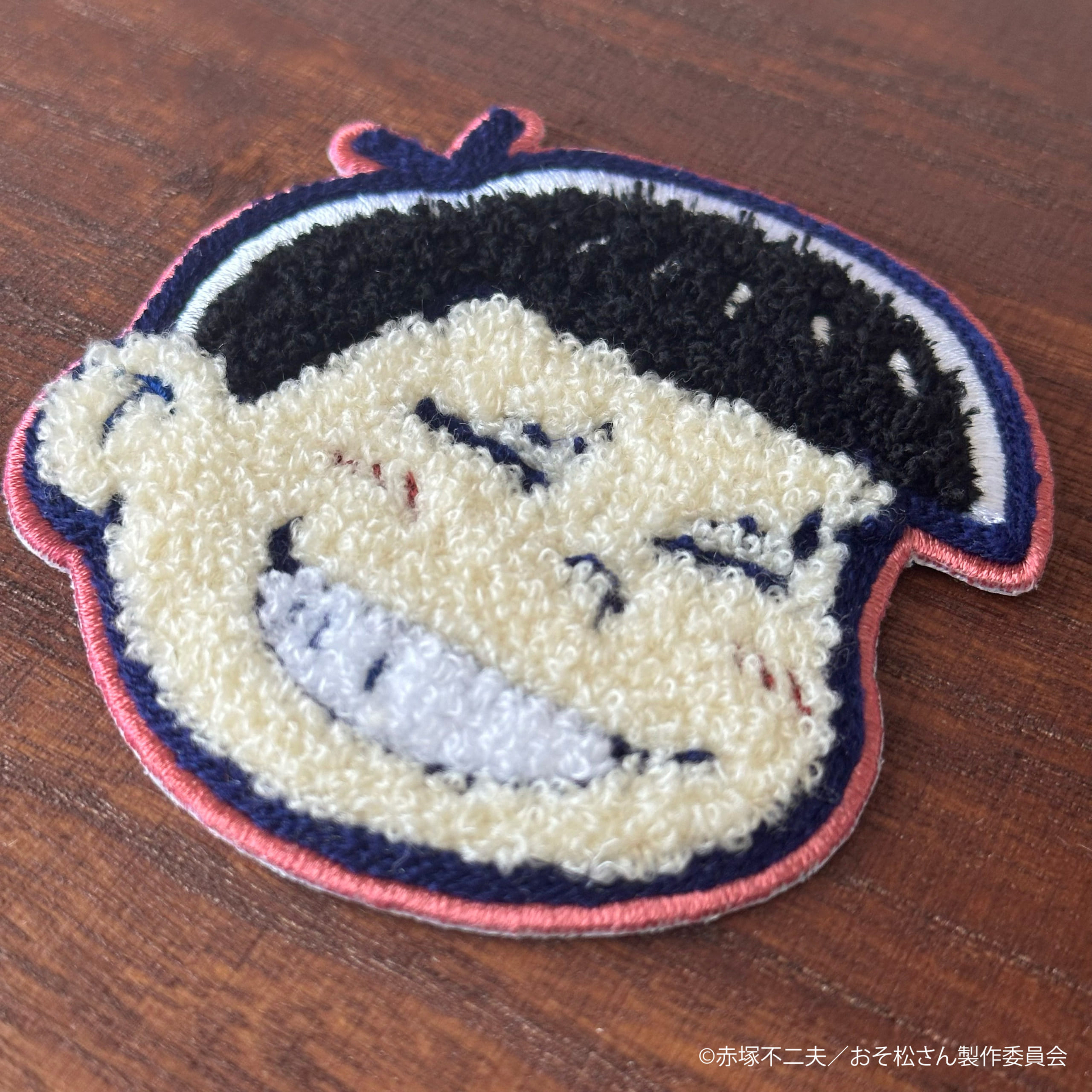 「おそ松さん×キャラフトビール」6つ子フェイス サガラ刺繍コースター