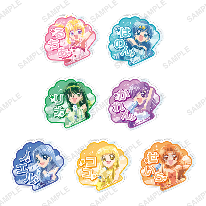 『マーメイドメロディーぴちぴちピッチ』POP UP SHOP お名前バッジ