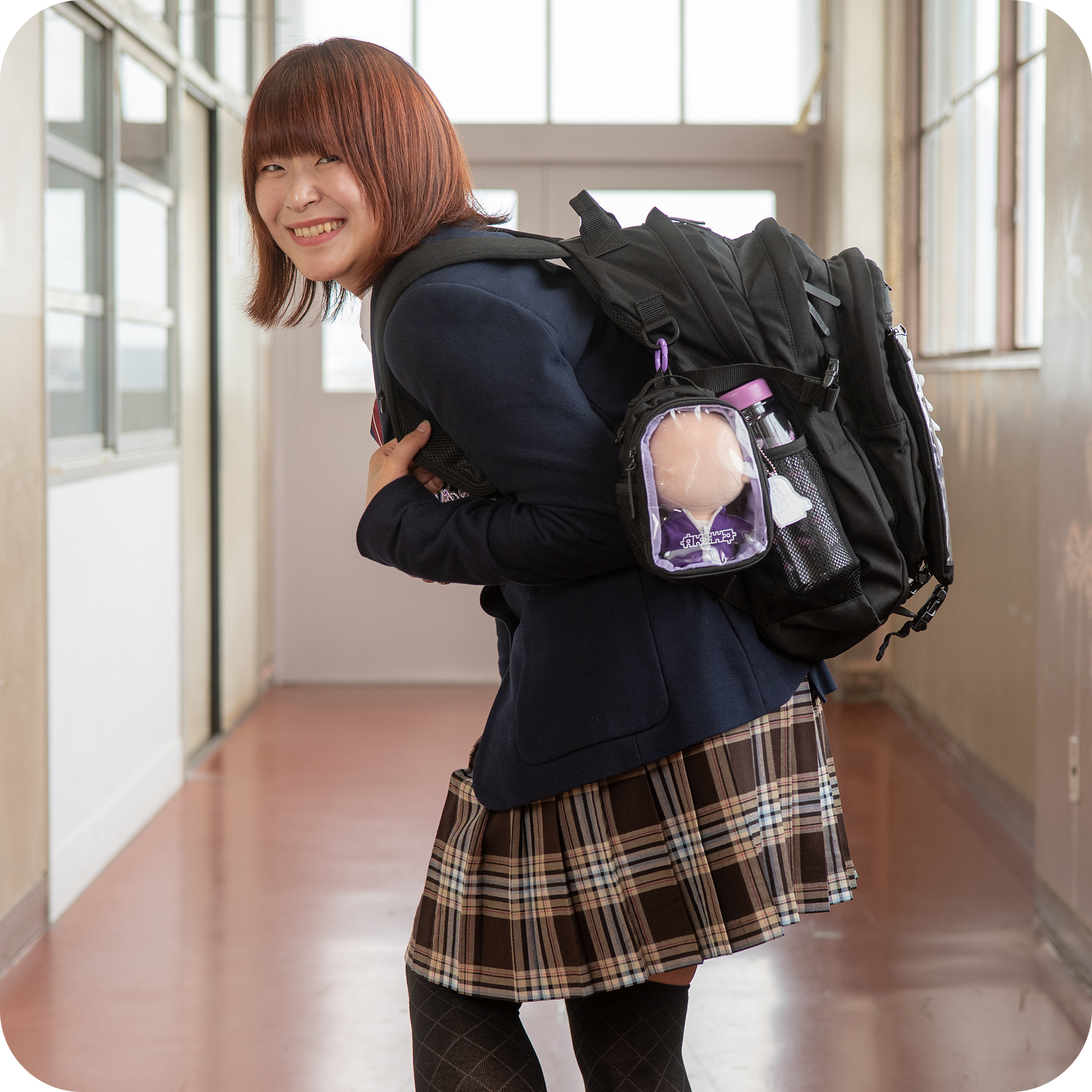 推し活スクールバッグ OSHIWO　使用イメージ