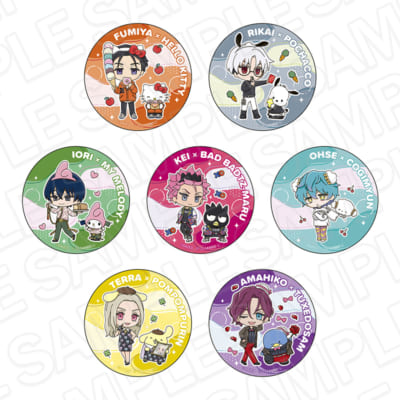 「カリスマ×サンリオ」ポップアップショップ　カンバッジ（ブラインド）vol.2