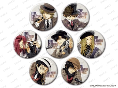 「『最遊記』シリーズ POP UP SHOP in TOWER RECORDS」バンドver. トレーディングマット缶バッジ
