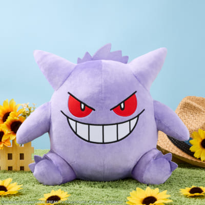 「Pokémon PikaPika★Summer Days! キャンペーン in ナムコ」ポケットモンスター めちゃもふぐっとぬいぐるみ ～ゲンガー～