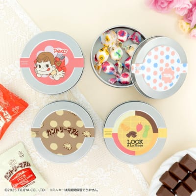 「タイトーくじ　PEKO×TEA TIME」D賞：紅茶缶風小物入れ（全4種）