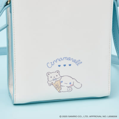 「サンリオ×&chouette」シナモロールコラボ　ショルダーバッグ