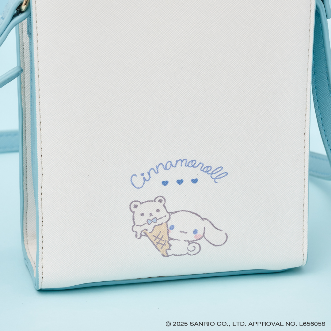 「サンリオ×&chouette」シナモロールコラボ　ショルダーバッグ