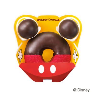 「ディズニー×ミスタードーナツ」ふわふわシューチョコリング＜ミッキーマウス＞