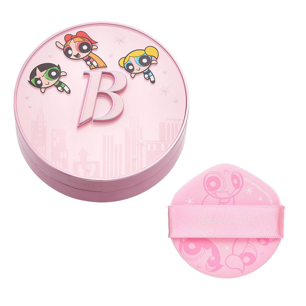 「パワーパフガールズ×PLAZA」BANILA CO クッションファンデーション