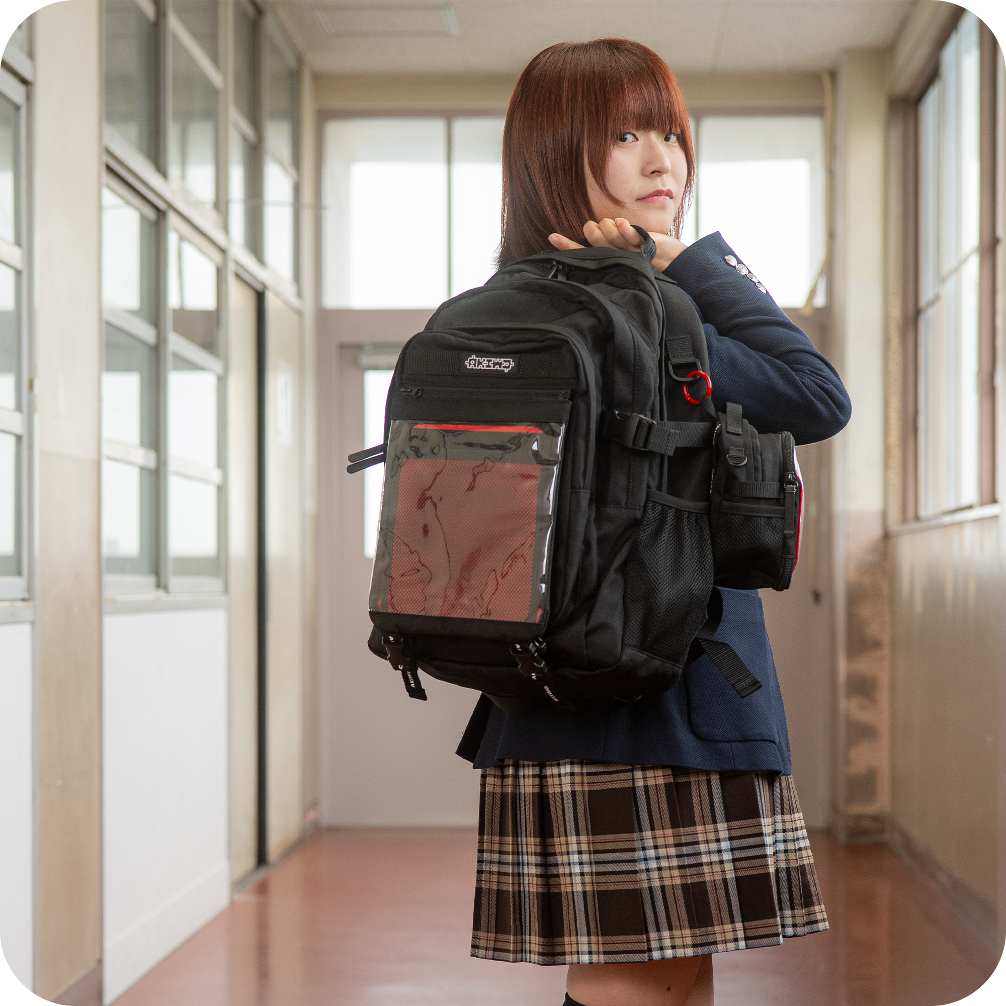 推し活スクールバッグ OSHIWO　使用イメージ