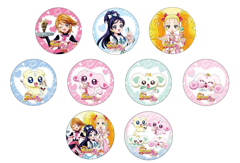 「ふたりはプリキュア MaxHeart×GiGO」コラボカフェ メニュー特典：オリジナルコースター