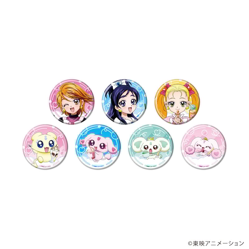 「ふたりはプリキュア MaxHeart×GiGO」コラボカフェ 缶バッジ（ブラインド）
