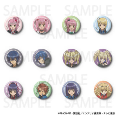 「しゅごキャラ！×ヴィレッジヴァンガード」缶バッジ《キャラクター》
