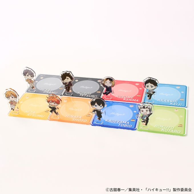 「ハイキュー×Cake.jp」アクリルスタンド付きコースター