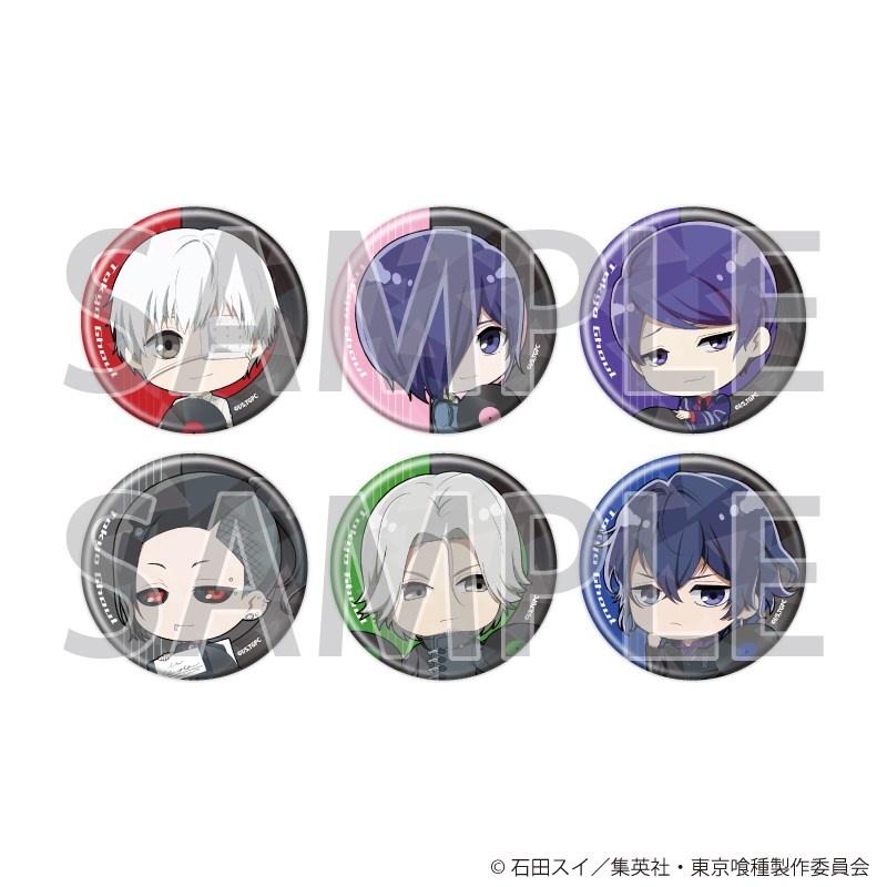 TVアニメ『東京喰種トーキョーグール』ポップアップショップ ホログラム缶バッジ