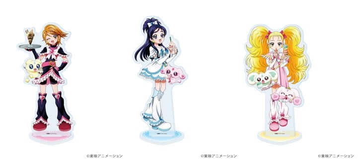 「ふたりはプリキュア MaxHeart×GiGO」コラボカフェ アクリルスタンド