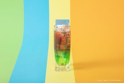 「CITY THE ANIMATION CAFE」CITYと全く関係のない鳥のゼリードリンク