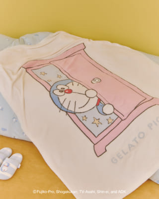 「ドラえもん×ジェラート ピケ」【Sleep】ジャガードマルチカバー