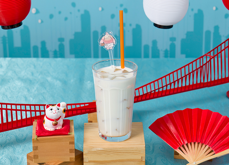 「ベイマックス」OH MY CAFE ＜ONSEN＞フルーツミルク