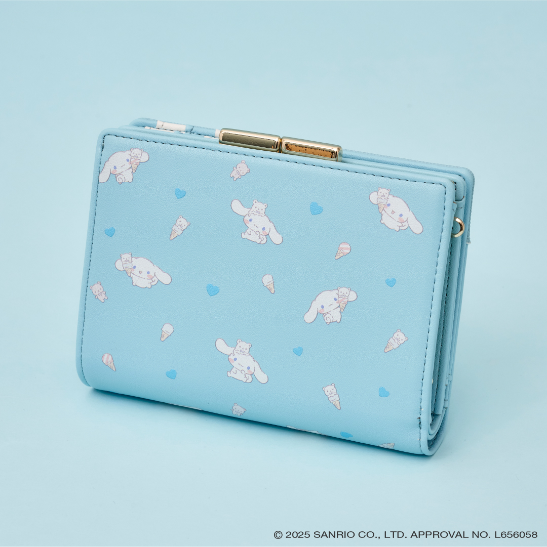 「サンリオ×&chouette」シナモロールコラボ　折財布