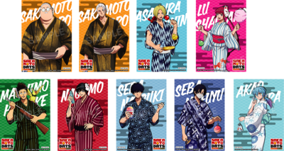 『SAKAMOTO DAYS』POP UP STORE　心斎橋会場特典ブロマイド